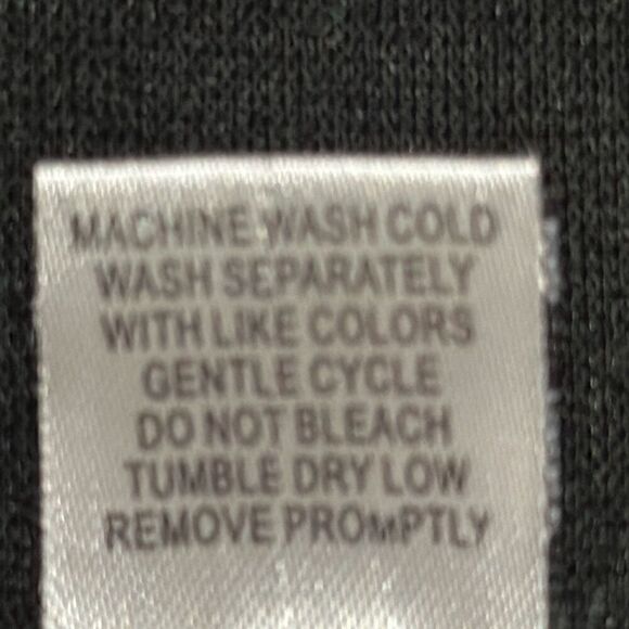 "NEW" Poof Apparel Ladies Small Black Faux Leather Trim Mini Skirt - Picture 5 of 15